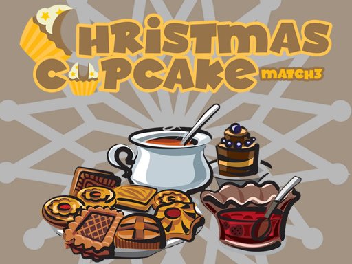 Play Christmas Cupcake Match 3 Online