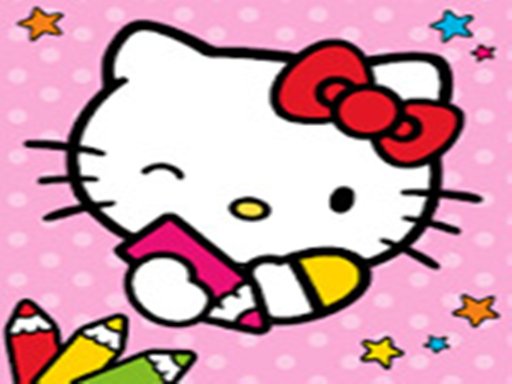 Play Color &amp; Paint By Number With Hello Kitty Online