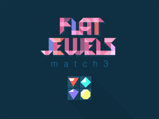 Play Flat Jewels Match 3 Online