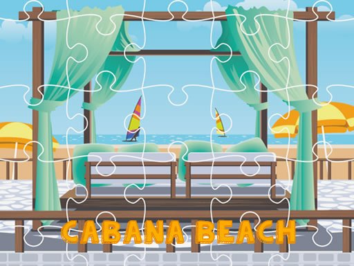 Play Cabana Beach Jigsaw Online