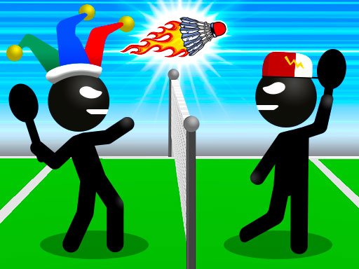 Play Stickman Sports Badminton Online