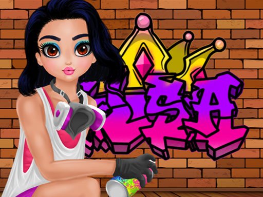 Play Princess Cool Graffiti Online