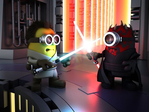 Play Minions Star Wars Jigsaw Puzzle Online