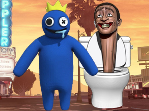 Play Rainbow Monster VS Skibidi Toilet Online