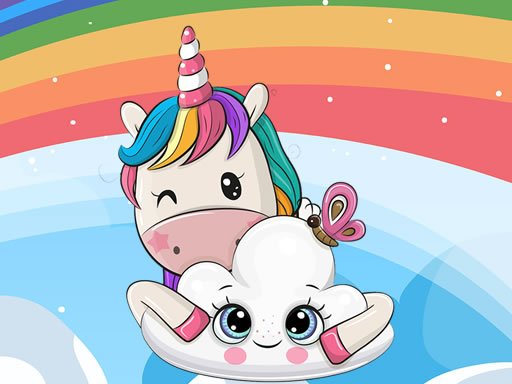 Play Cute Unicorn Jigsaw Online