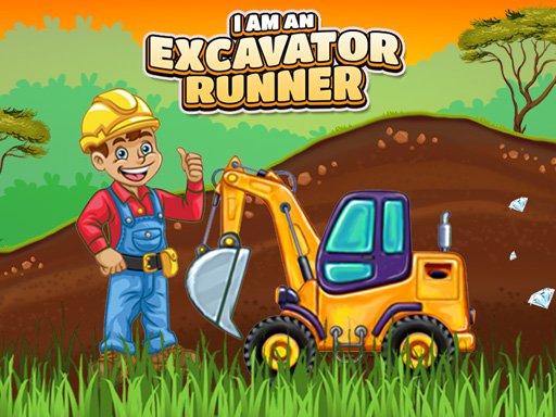 Play I am an Excavator Runner Game Online