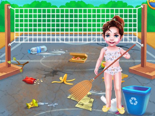 Play Baby Taylor Beach Cleaning Day Online