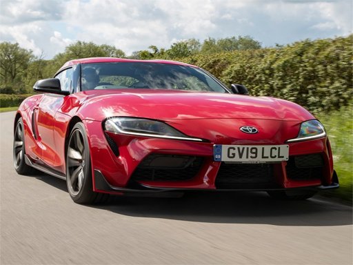 Play Toyota Supra Puzzle Online