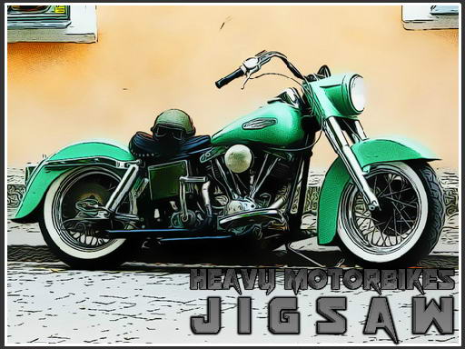 Play Heavy Motorbikes Jigsaw Online
