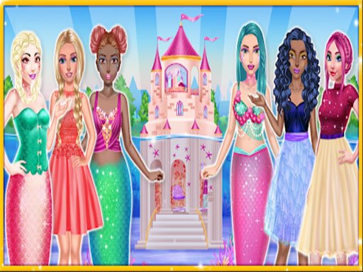 Play Princess & Mermaid Doll House Decorating Online
