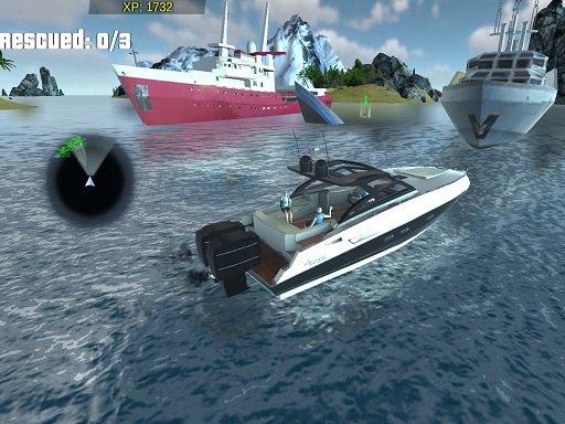 Play American Boat Rescue Simulator Online