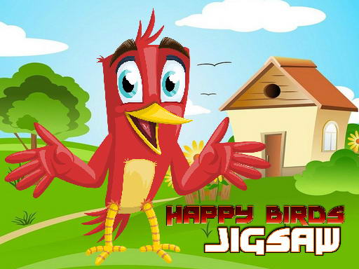 Play Happy Birds Jigsaw Online