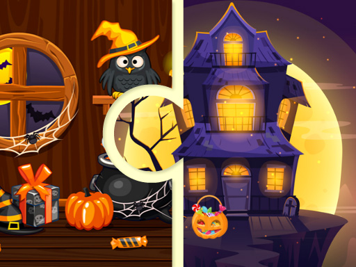 Play Witchs House Halloween Puzzles Online