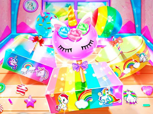 Play Unicorn Cake Pops Online