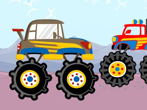 Play Fun Monster Trucks Jigsaw Online