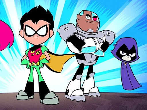 Play Teen Titans Jigsaw Online