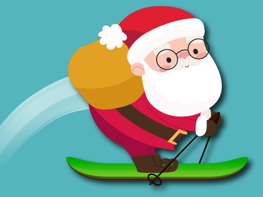 Play Avalanche - Santa Ski Xmas Online