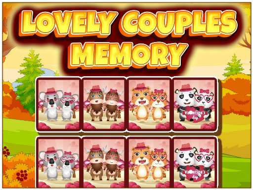 Play Lovely Couples Memory Online