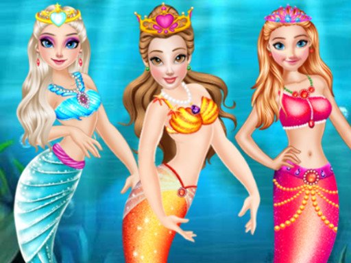 Play Princess Mermaid Style Dress Up Online