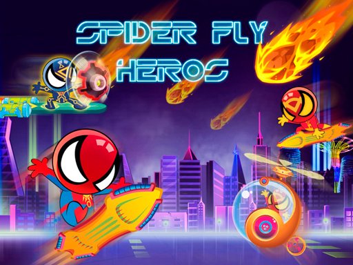 Play Spider Fly Heros Online