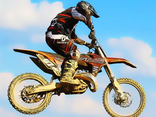 Play Dirtbike Racing Stunts Online