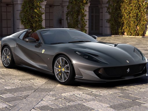 Play Ferrari 812 GTS Puzzle Online