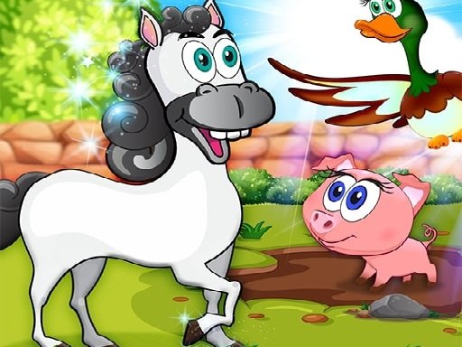 Play Learning Farm Animals Games For Kids Online