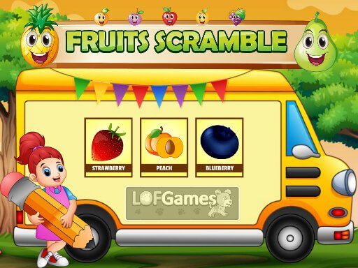 Play Fruits Scramble Online