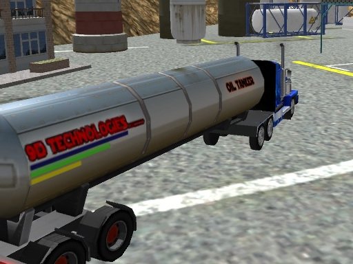 Play Oil Tanker Transporter Truck Online