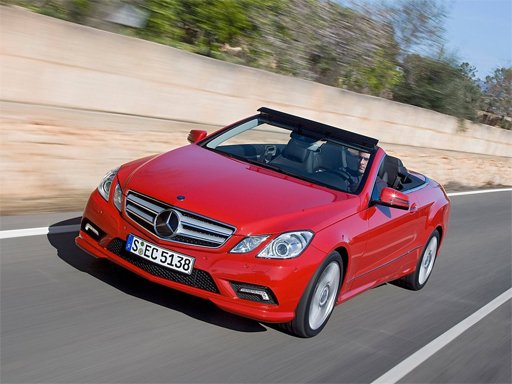 Play Benz E-Class Cabriolet Puzzle Online