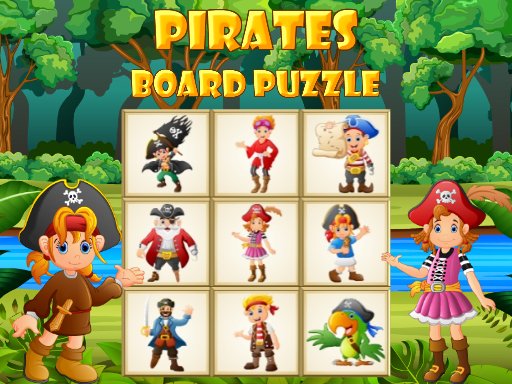 Play Pirates Board Puzzle Online
