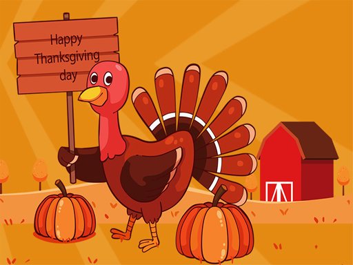 Play Thanks Giving Puzzle Online