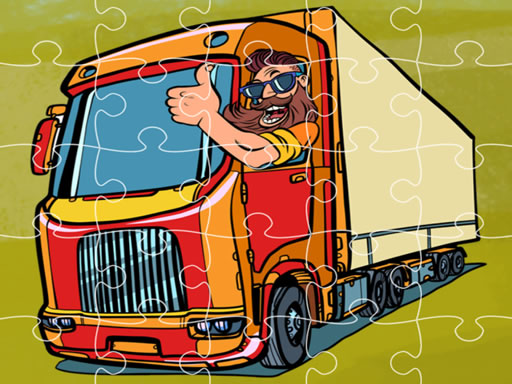 Play Semi Trucks Jigsaw Online