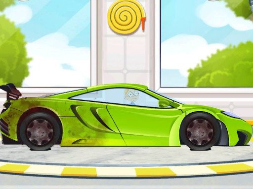 Play Sports Car Wash 2D Online
