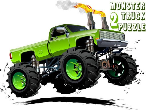 Play Monster Truck Puzzle 2 Online