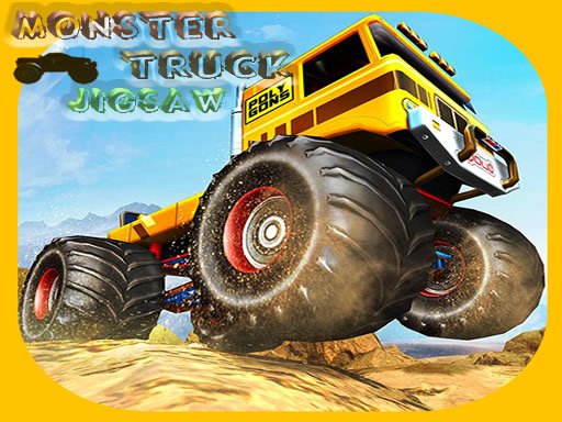 Play Monster Trucks Jigsaw Online