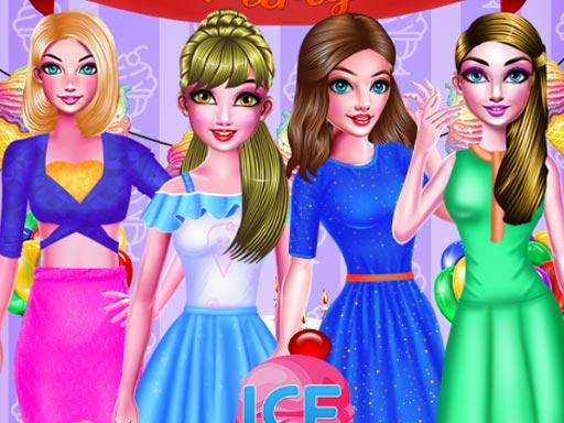 Play ICE CREAM BIRTHDAY PARTY DRESSUP Online