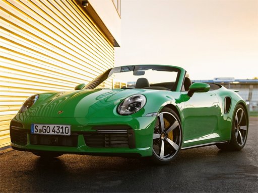 Play Porsche 911 Turbo Cabriolet Puzzle Online