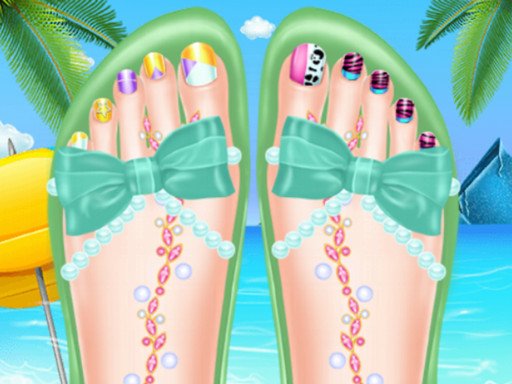 Play Beautiful Toenail Salon Online