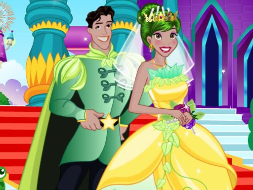 Play Frog Princess Wedding Dress up Online