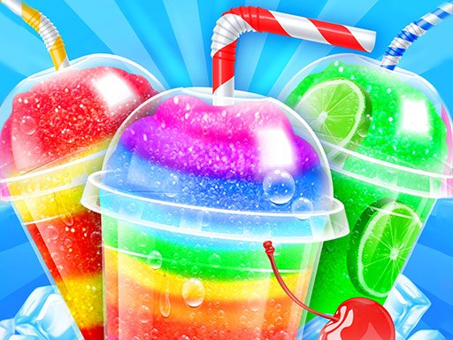 Play Rainbow Frozen Slushy Truck Online