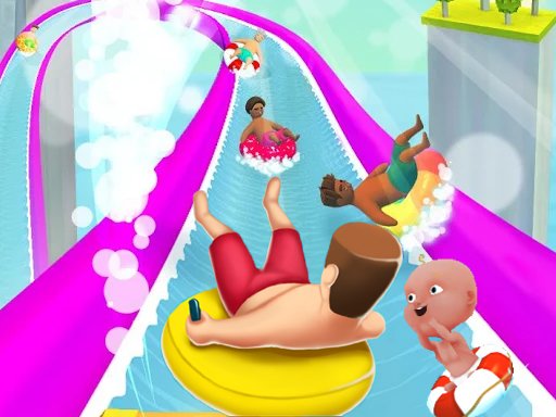 Play WaterPark Slide.io Online