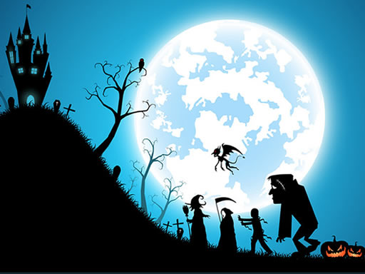 Play Happy Halloween Jigsaw Online