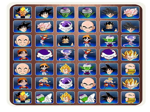 Play Find The Dragon Ball Z Face Online