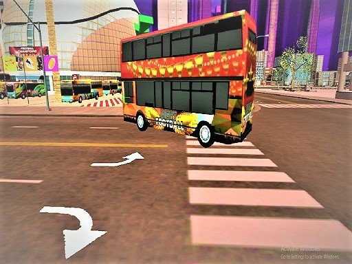 American Football Passenger Bus Game