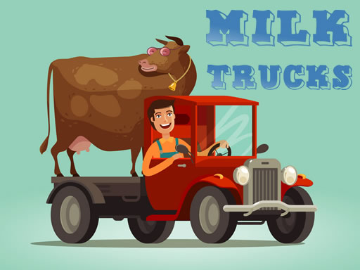 Play Milk Trucks Jigsaw Online