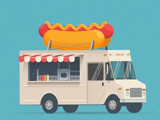 Play Food Trucks Jigsaw Online