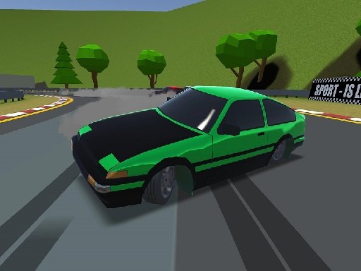 Play Low poly car racing Online