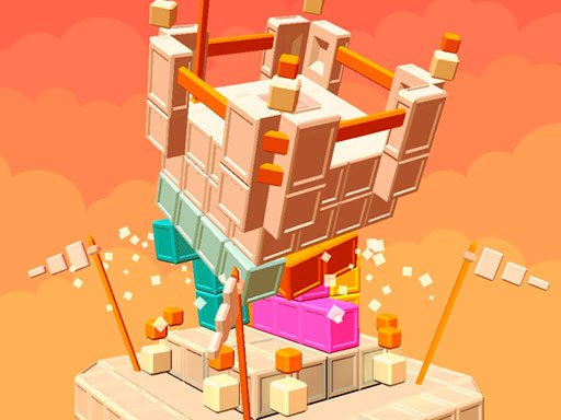 Play Demolish Castle Puzzle Online