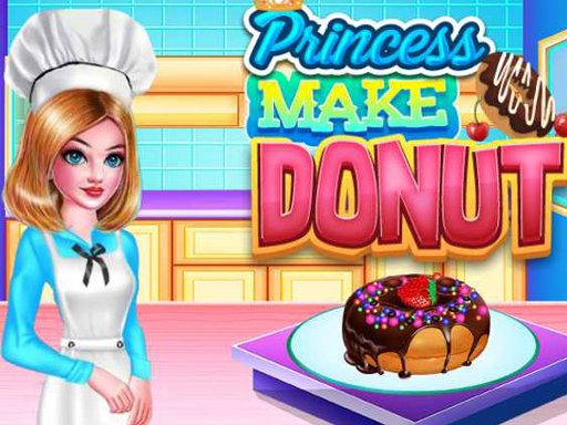 Play PRINCESS MAKE DONUT COOKING Online